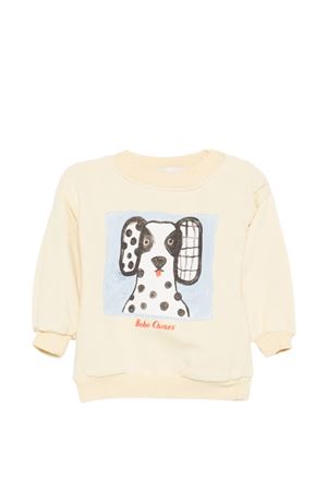 felpa in cotone giallo BOBO CHOSES KIDS | B126AB033.